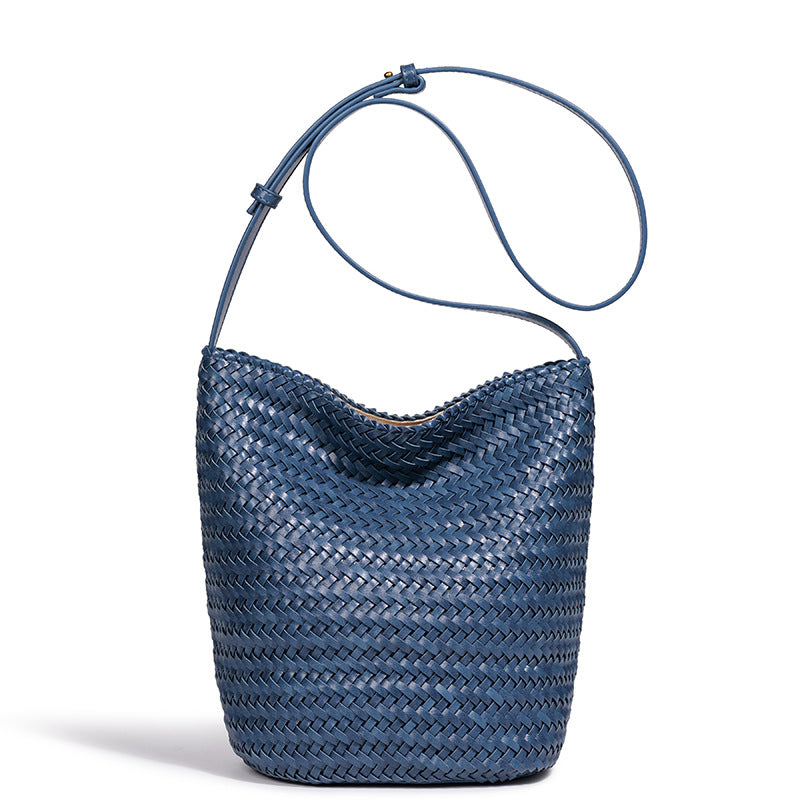 Handcrafted Woven Bucket Bag Kalsten