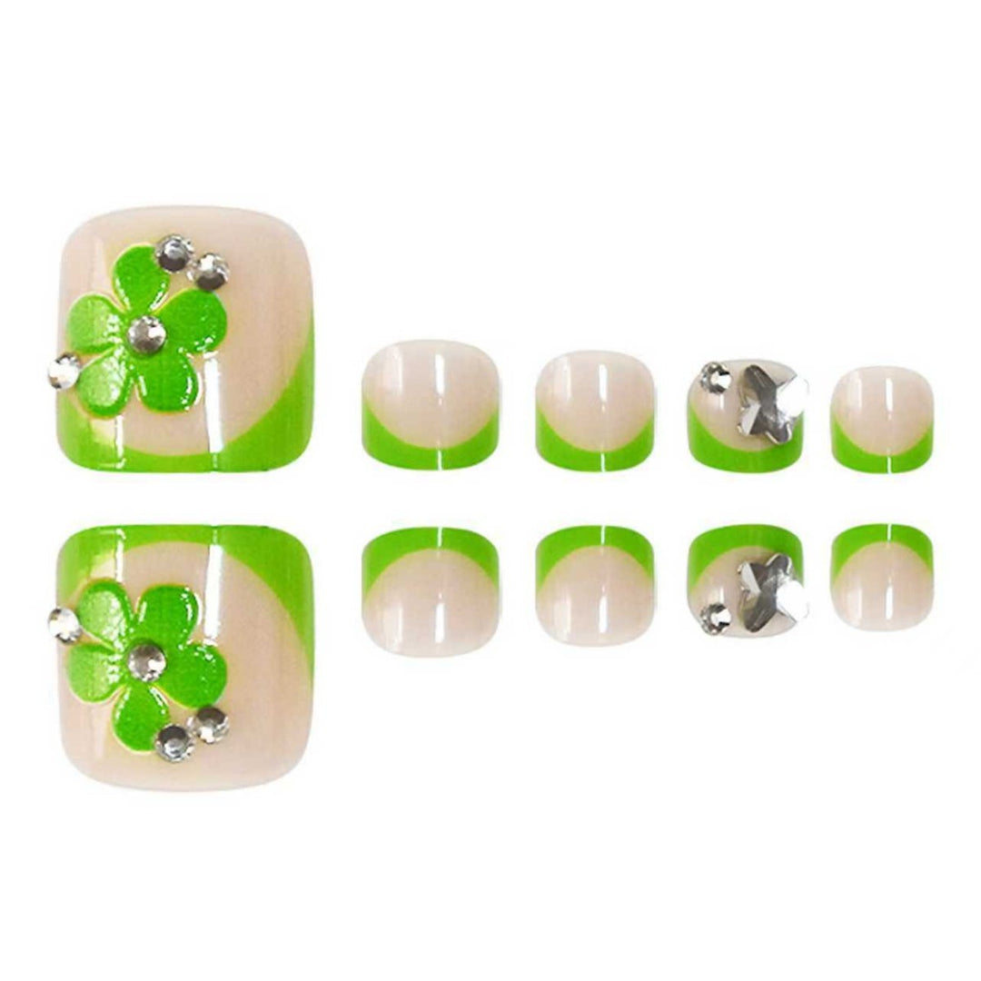 Decorative Toe Nail Art Extensions Kalsten