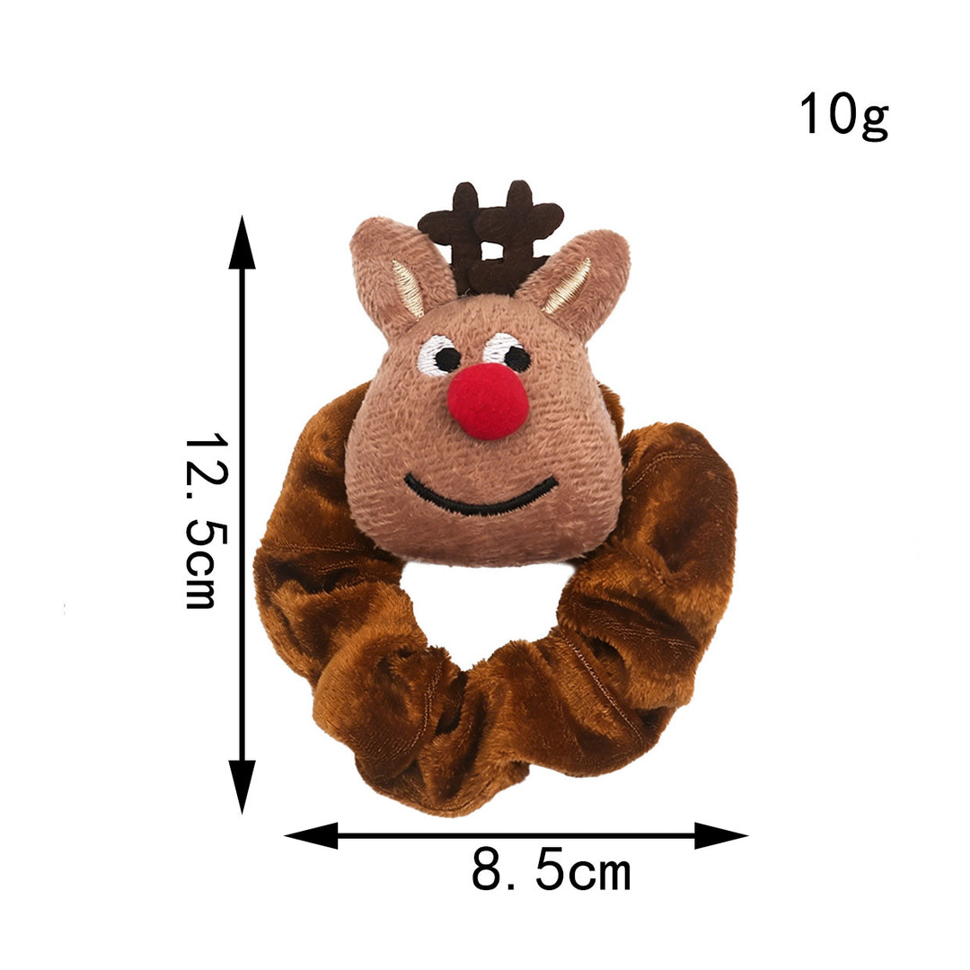 Christmas gift hair tie with bow