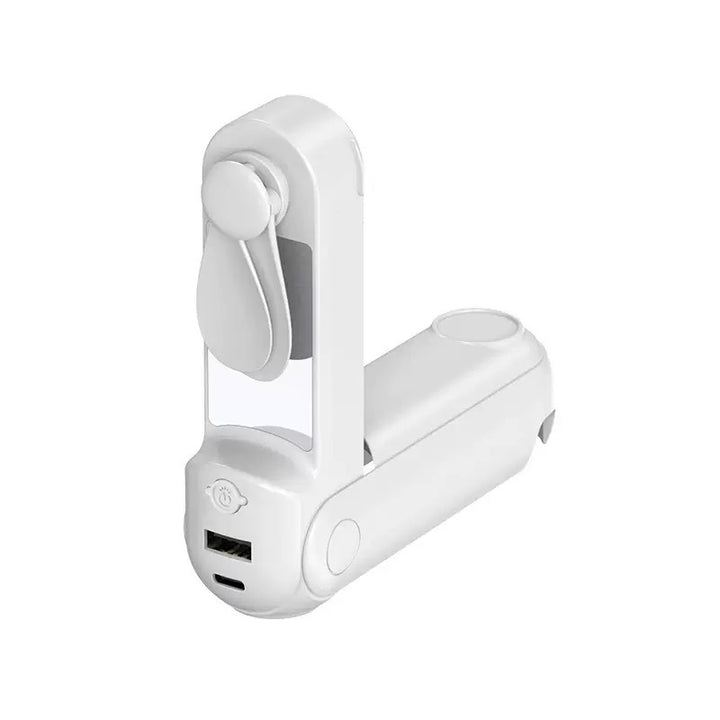 Women Portable USB Fan with Flexible Mount Kalsten