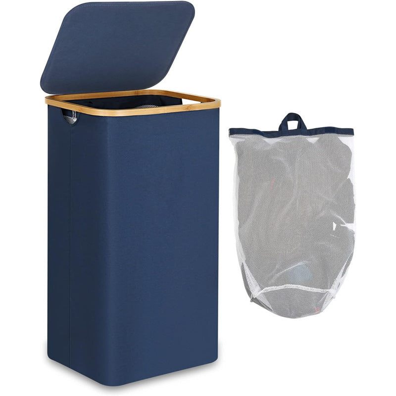 High-quality laundry basket with removable and washable inner bag Kalsten