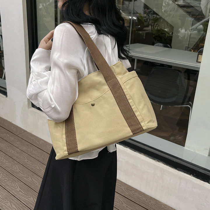 WoMulti-Pocket Casual Utility Tote Bag Kalsten