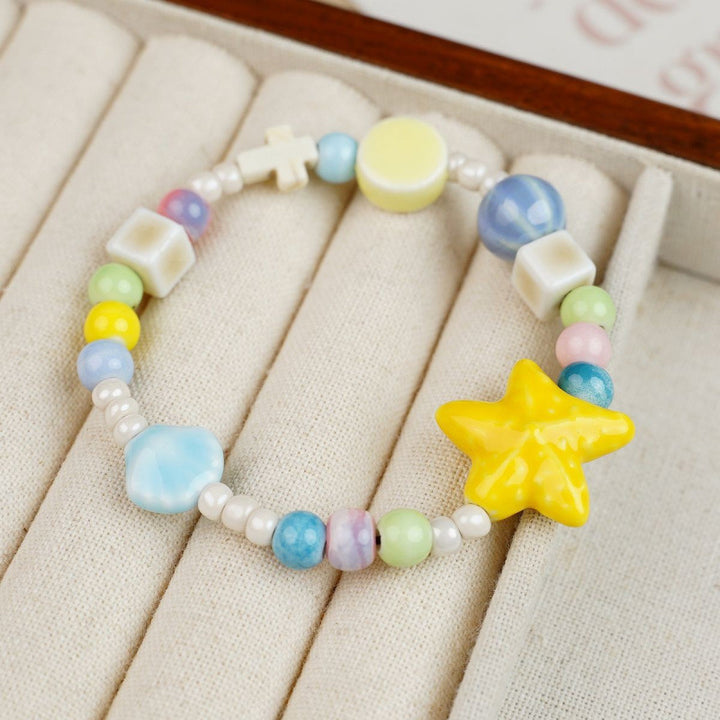 Heart-Shaped Beaded Bracelet Kalsten
