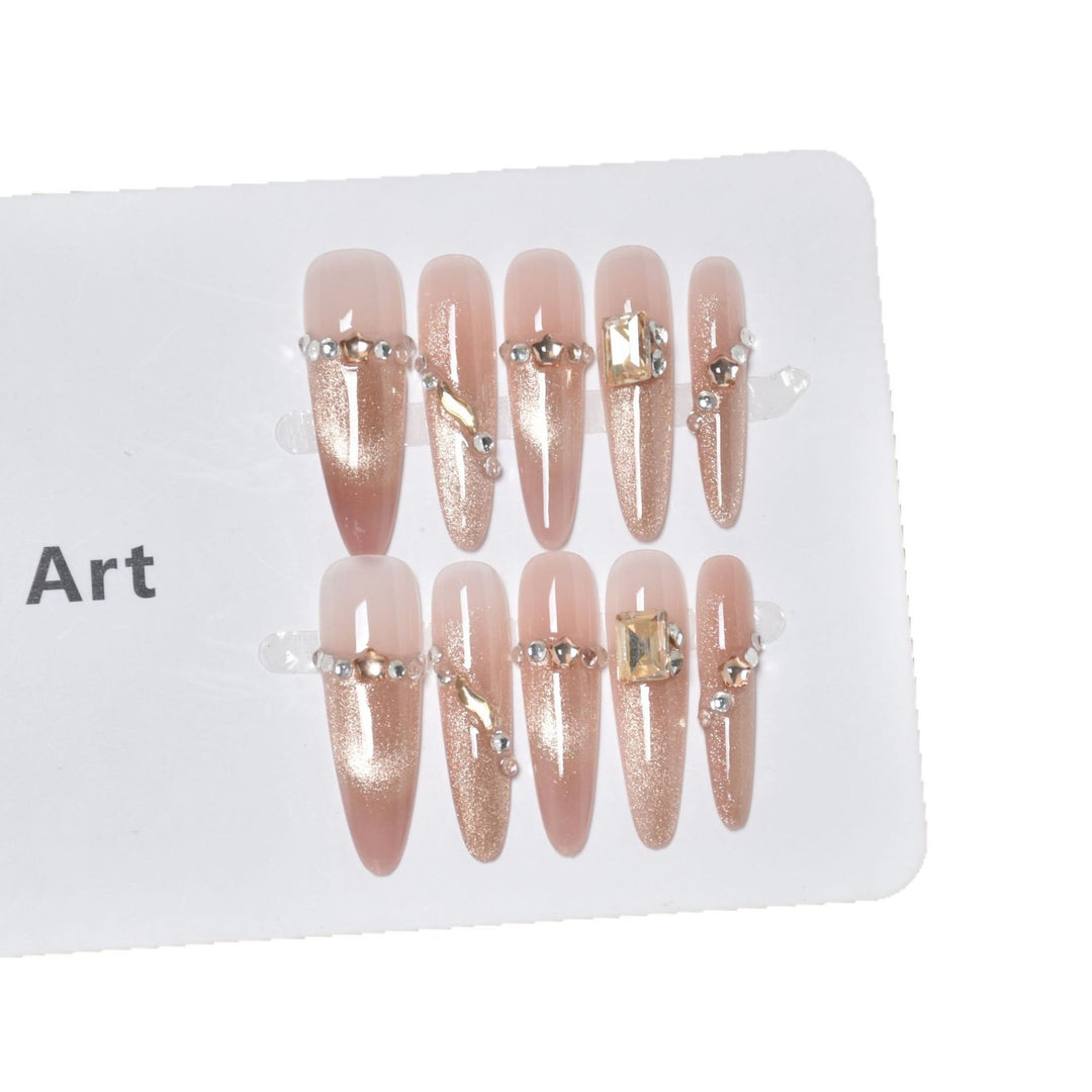 Glamorous Stiletto Press-On Nail Extensions Kalsten