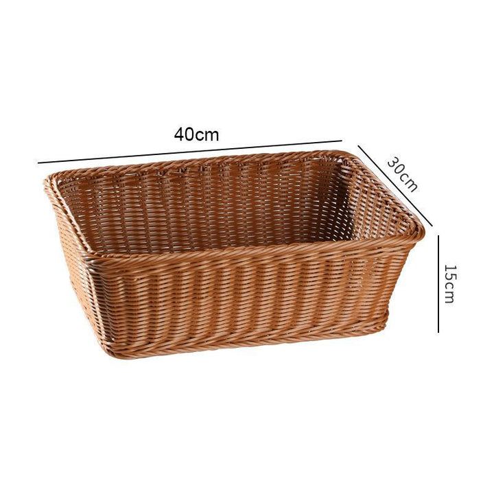 Large Rectangular Woven Storage Tray Kalsten