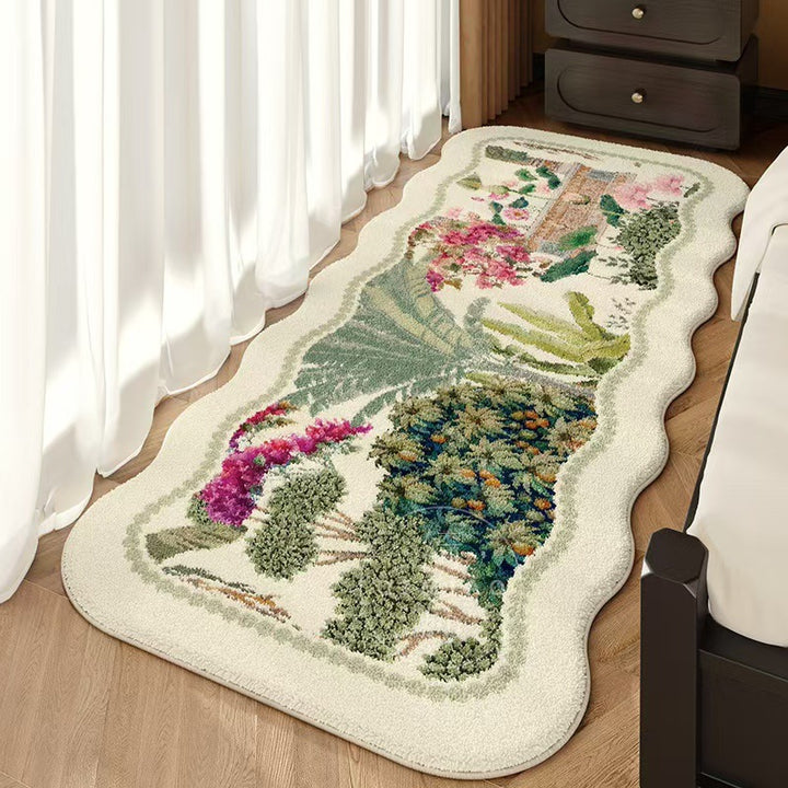 Decorative Floral Area Mat
