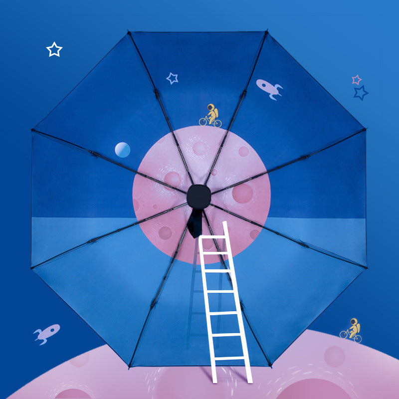 Unisex Automatic Travel Umbrella with Creative Design Kalsten