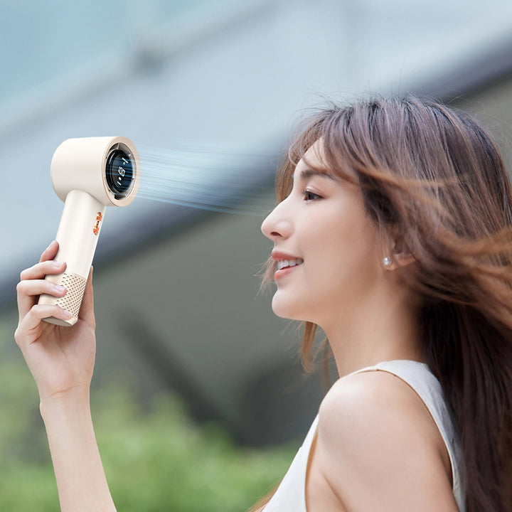 Unisex Smart Touchscreen Handheld Wind Control Fan Kalsten