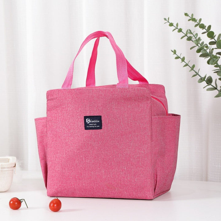 Fun Soccer-Themed Insulated Lunch Tote Kalsten