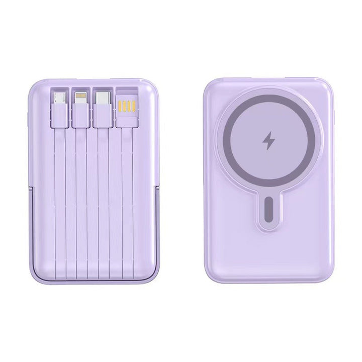 Powerbank with Integrated Wireless Charger and Multifunctional Ports Kalsten
