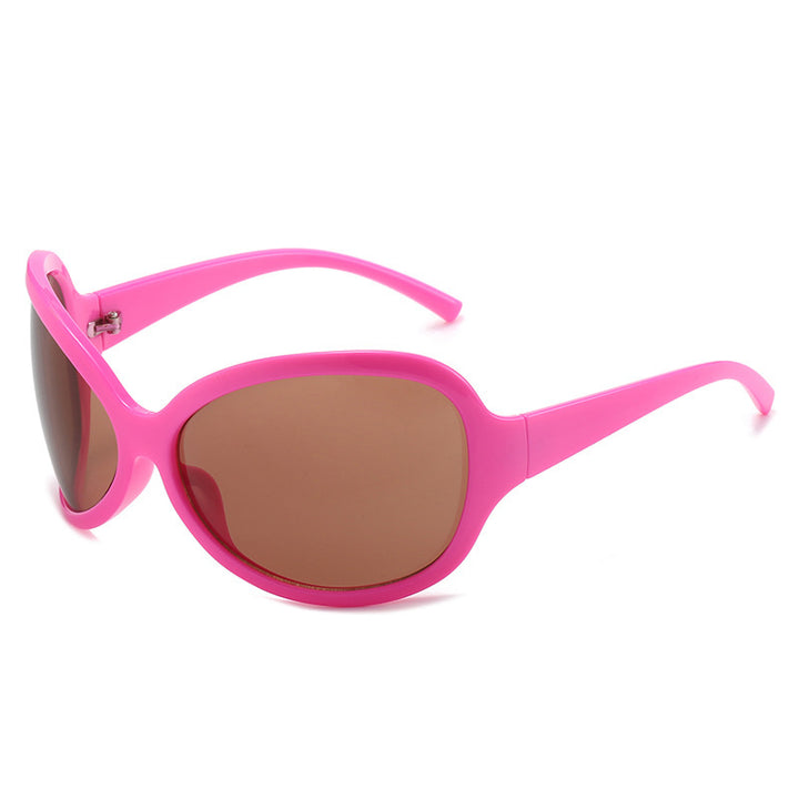 Stylish Oversized Shield Sunglasses Kalsten 1787812453