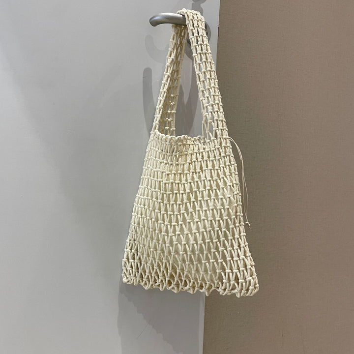 Handcrafted mesh tote bag Kalsten