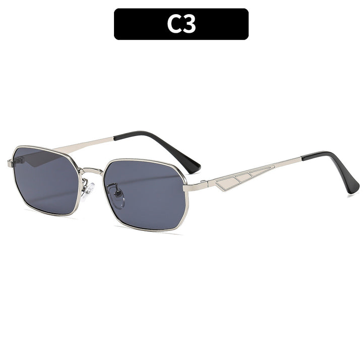 Geometric Shield Sunglasses