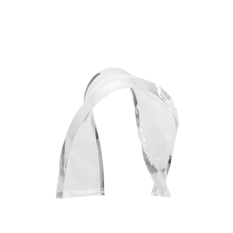 Artistic Abstract Crystal Sculpture