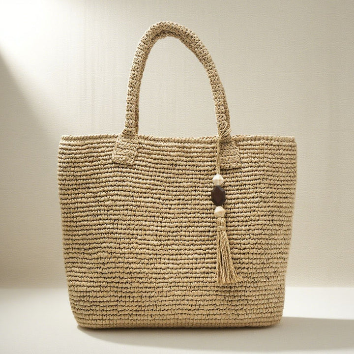 Braided natural material bag Kalsten