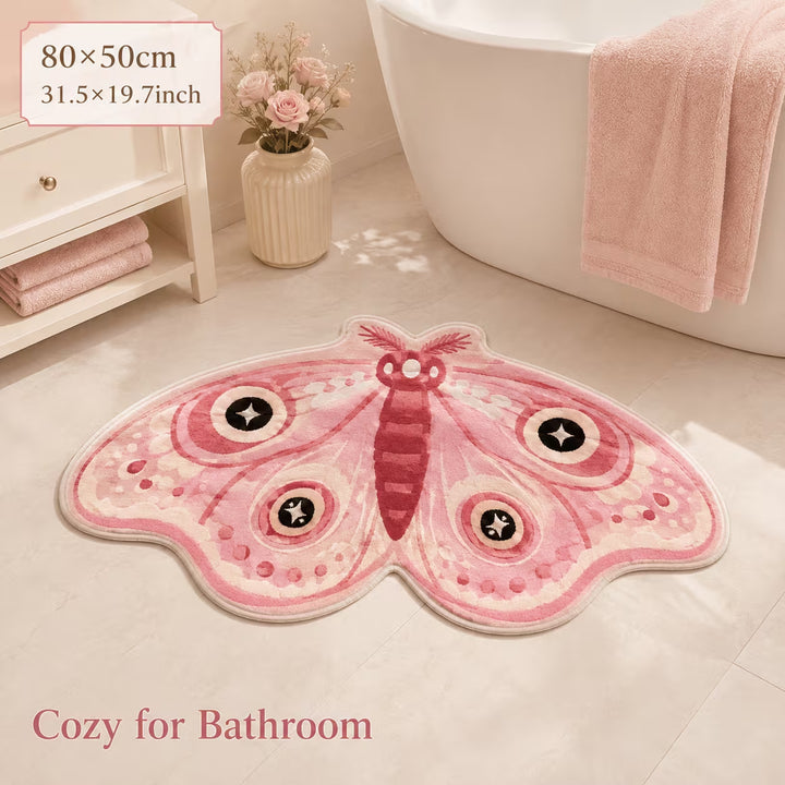 Butterfly-Shaped Bath Mat