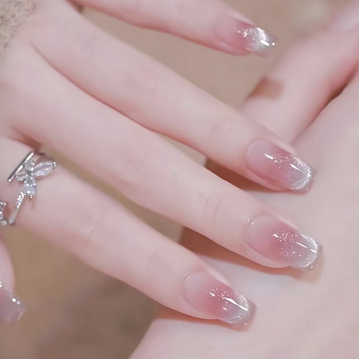 Glitter Ombre Press-On Nail Tips Kalsten