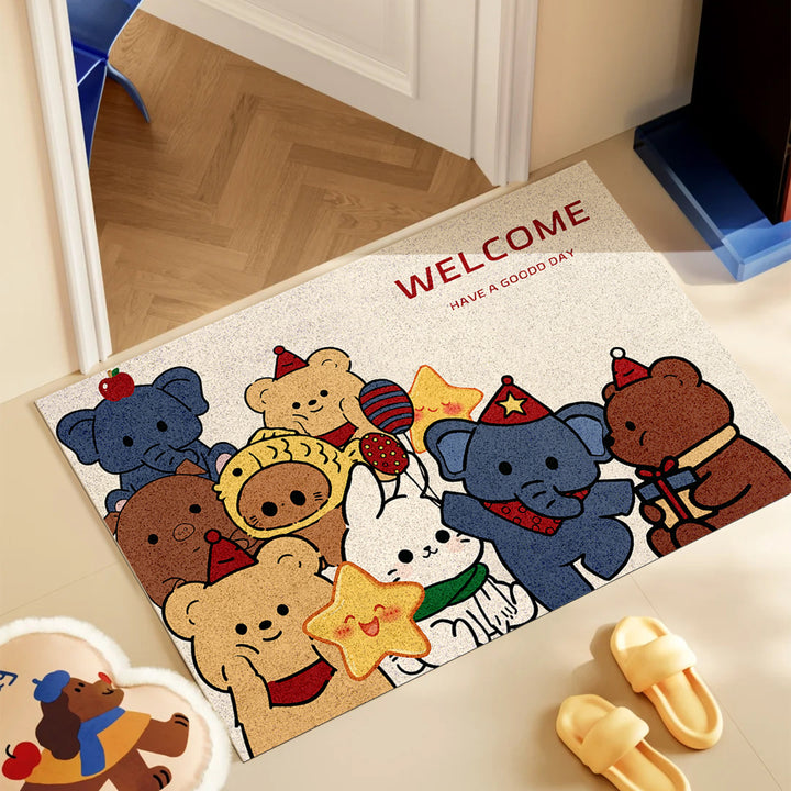 Cute Cartoon Welcome Mat