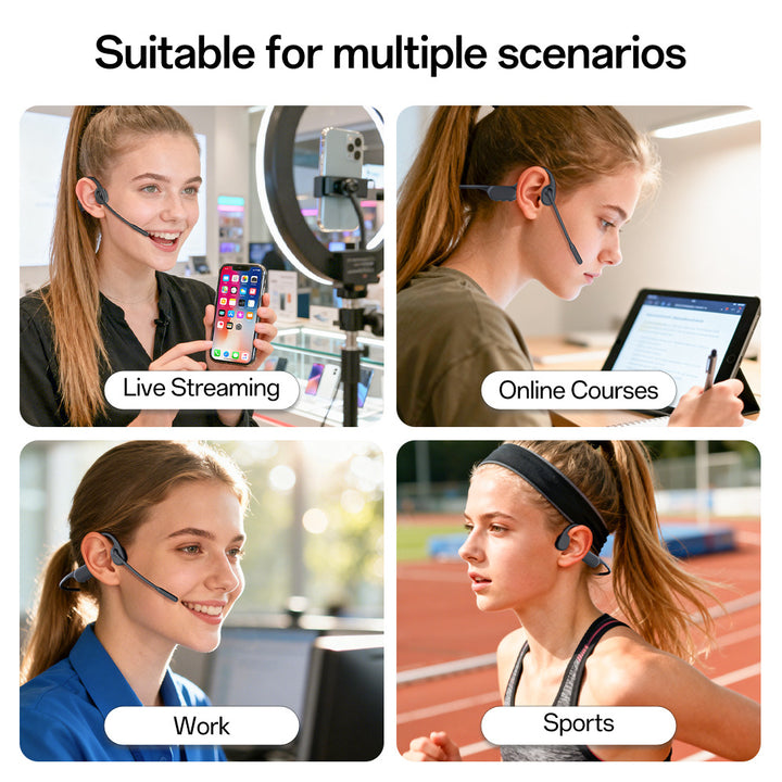 Wireless Bone Conduction Headphones Kalsten