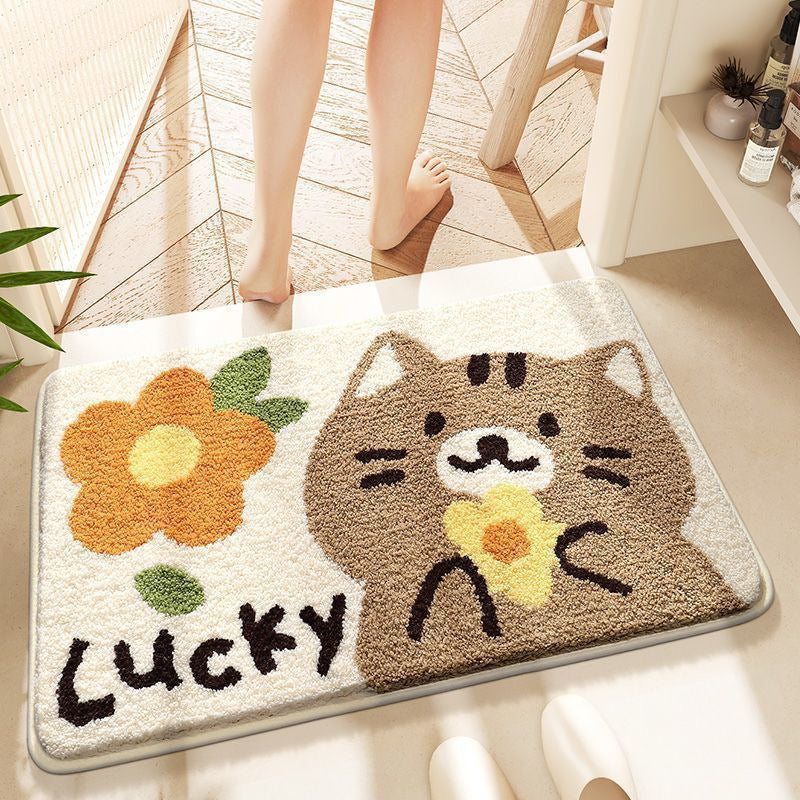 Decorative Bathroom Mat for Stylish Floor Decor