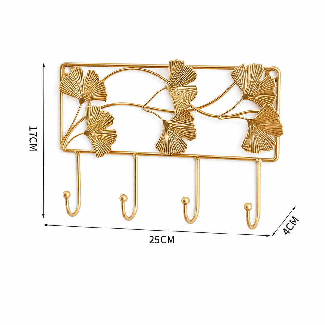 Floral Wall Hook Organizer