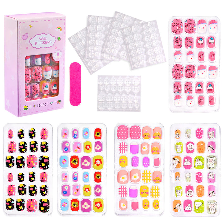 Fun Themed Press-On Nail Set Kalsten