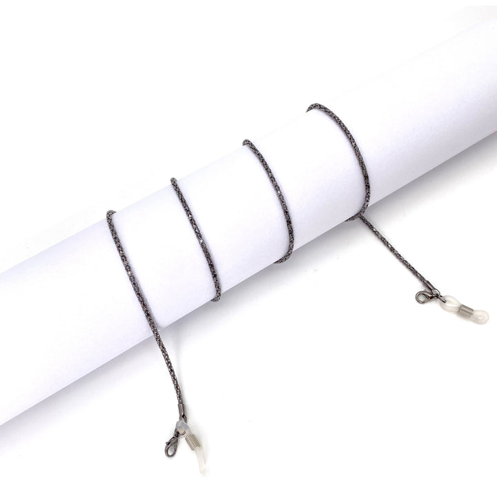 Chic Crystal-Accented Eyewear Chain Kalsten