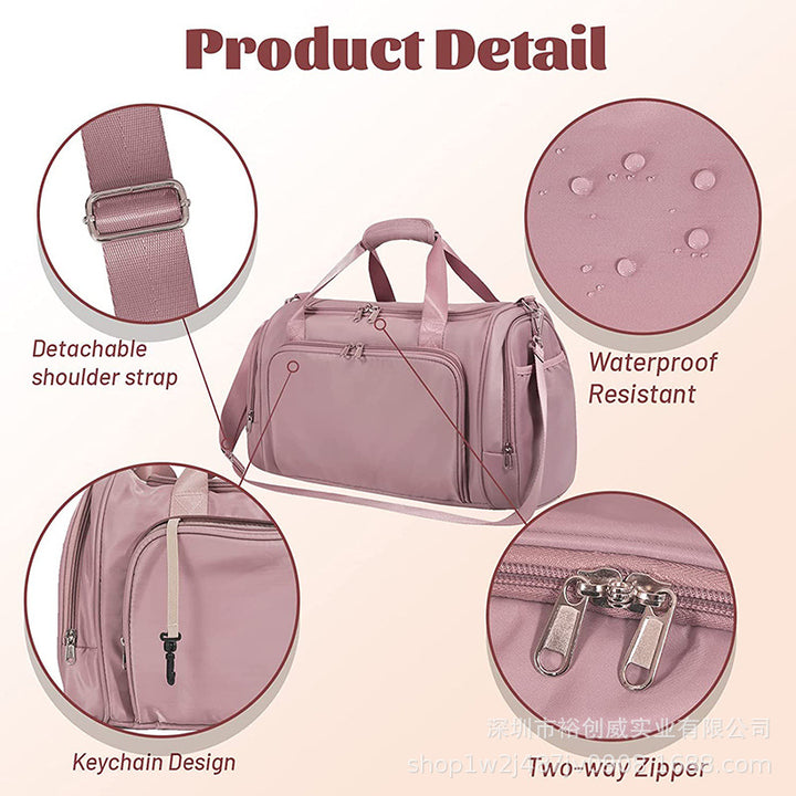 Multi-Purpose Travel Gym Duffel Bag with Shoe Compartment Kalsten