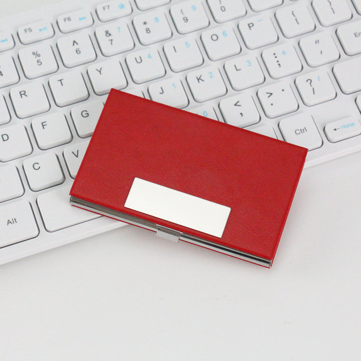 Stylish Leather Business Card Holder