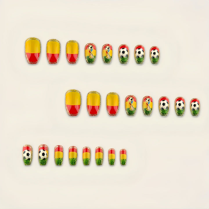 Creative Football Nail Art Kalsten