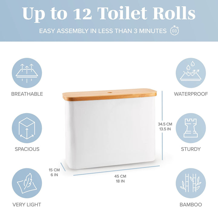 High-quality toilet paper organizer Kalsten