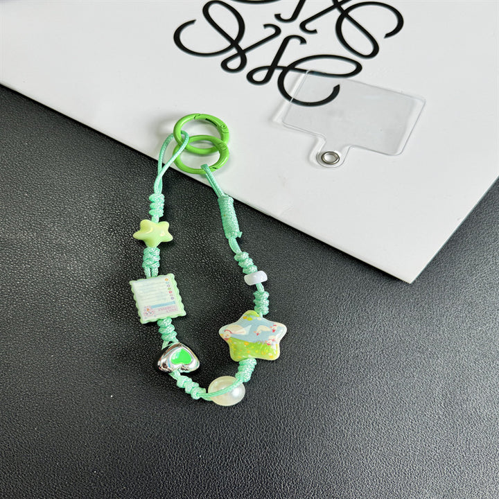 Playful Themed Bead Keychain Kalsten