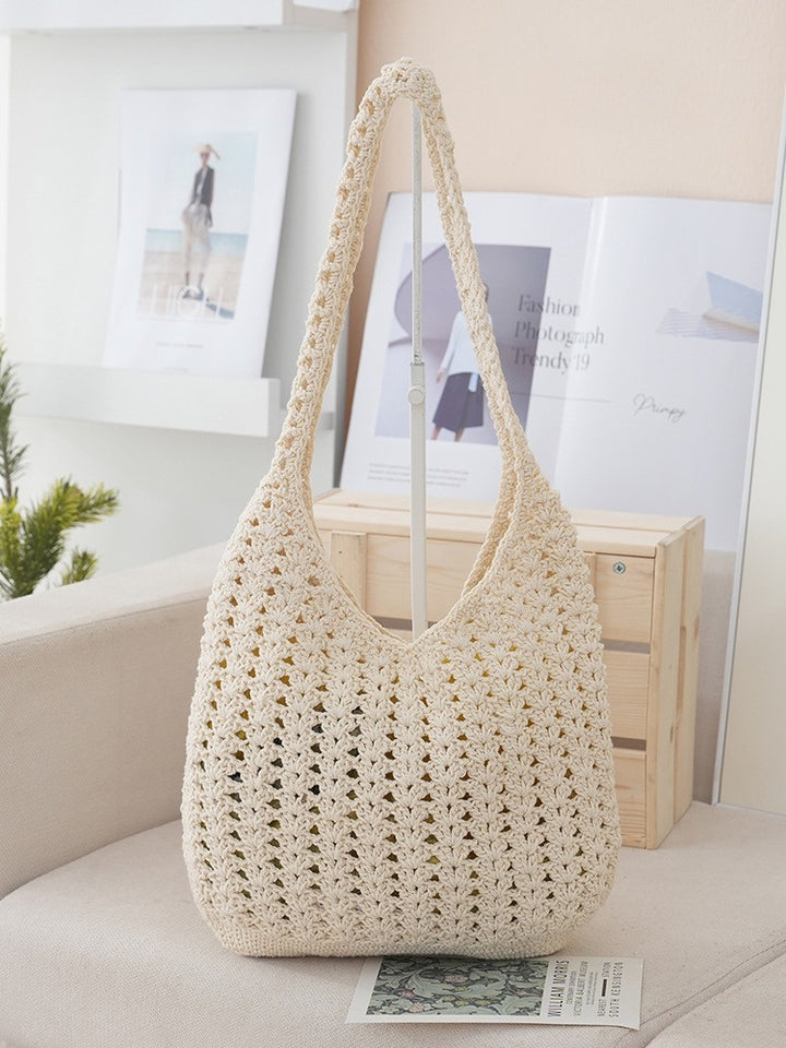 Handcrafted Net Shoulder Bag Kalsten