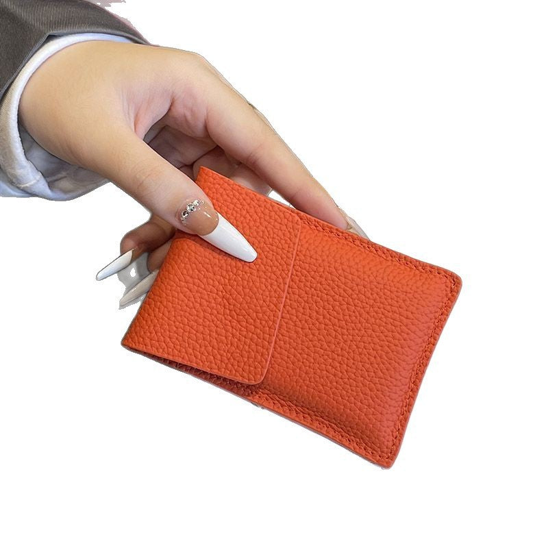 Premium Textured Leather Card Holder Kalsten