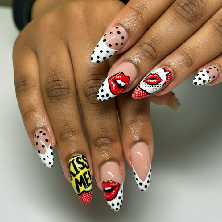 Artistic Gel Nail Art Extensions Kalsten