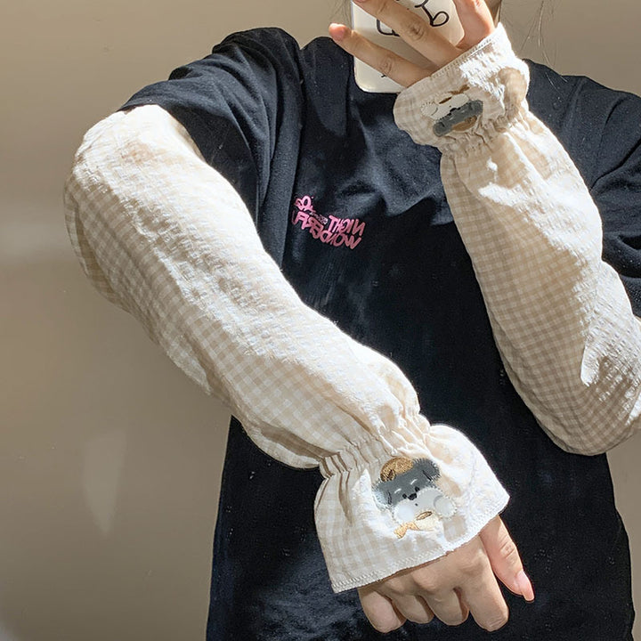 Wrist warmers with cute animal design Kalsten