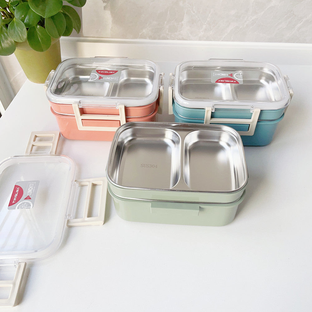 Multi-Divisional Stainless Steel Lunch Container