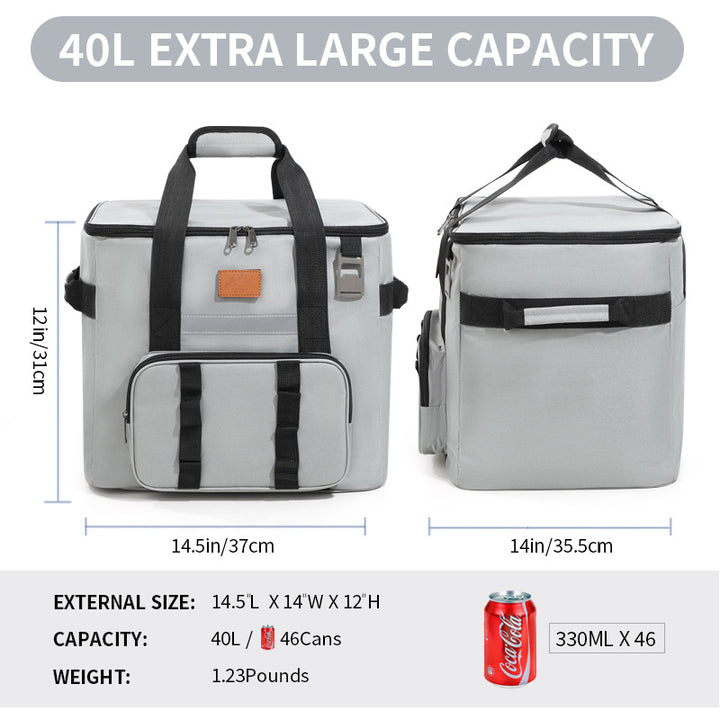 Insulated Food and Beverage Cooler Bag