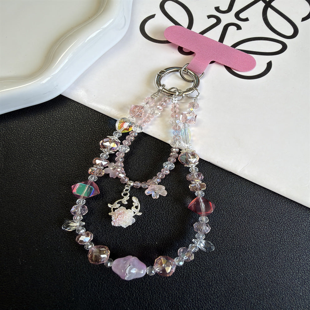 Decorative Crystal Charm Keychain Kalsten