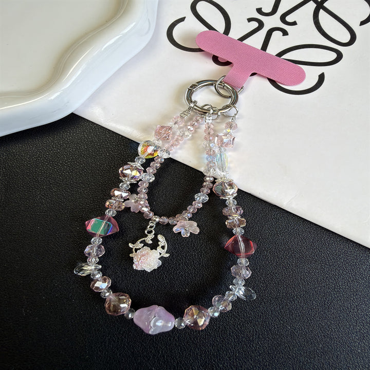 Decorative Crystal Charm Keychain Kalsten