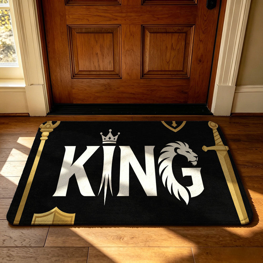 Tropical-Themed Decorative Doormat