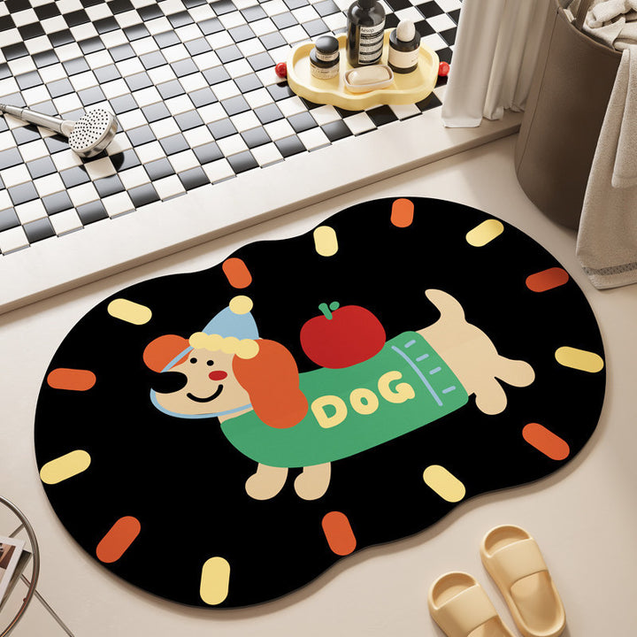 Decorative Bath Mat Kalsten