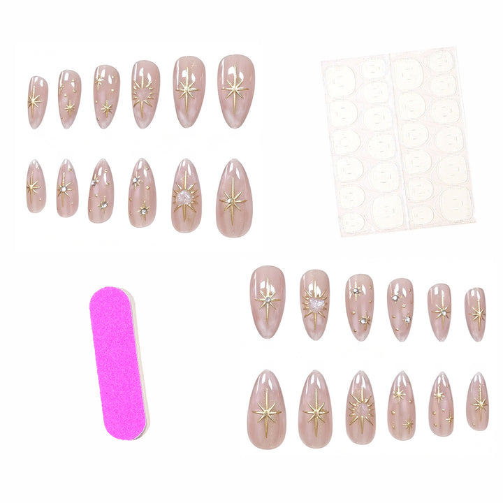 Artistic Stiletto Nail Art Kalsten