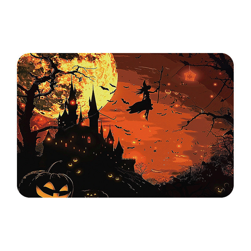 Halloween-Themed Indoor Area Mat Kalsten