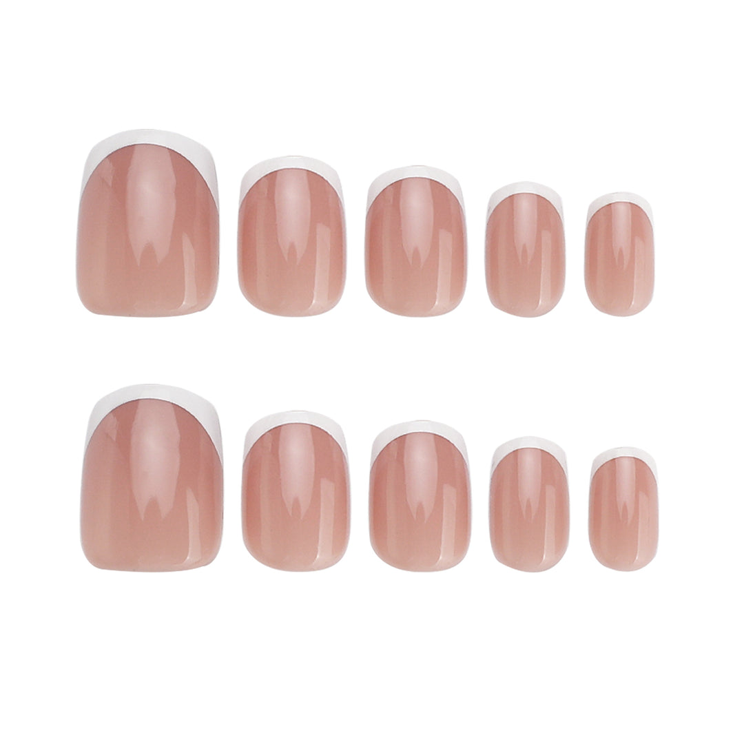 Artful French Manicure Nail Art Kalsten