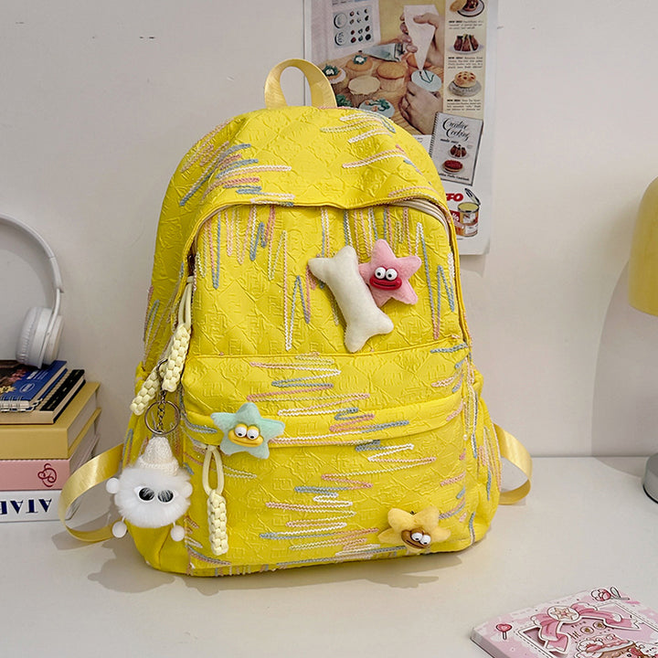 Abstract Patterned Backpack Kalsten