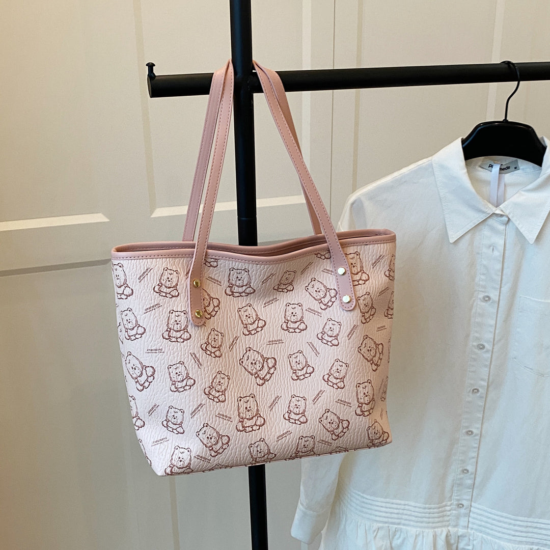 Playful Graphic Tote Bag Kalsten