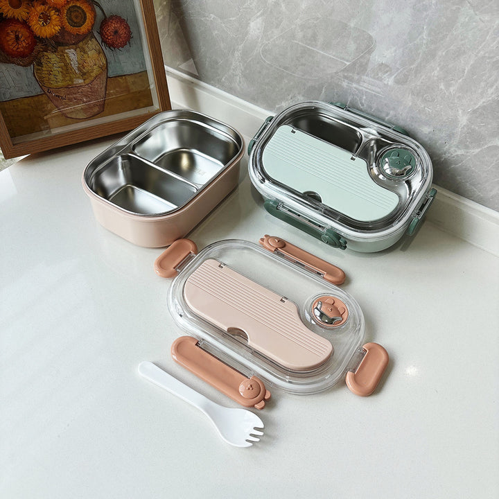 Multi-Compartment Leak-Proof Food Storage Bento Box