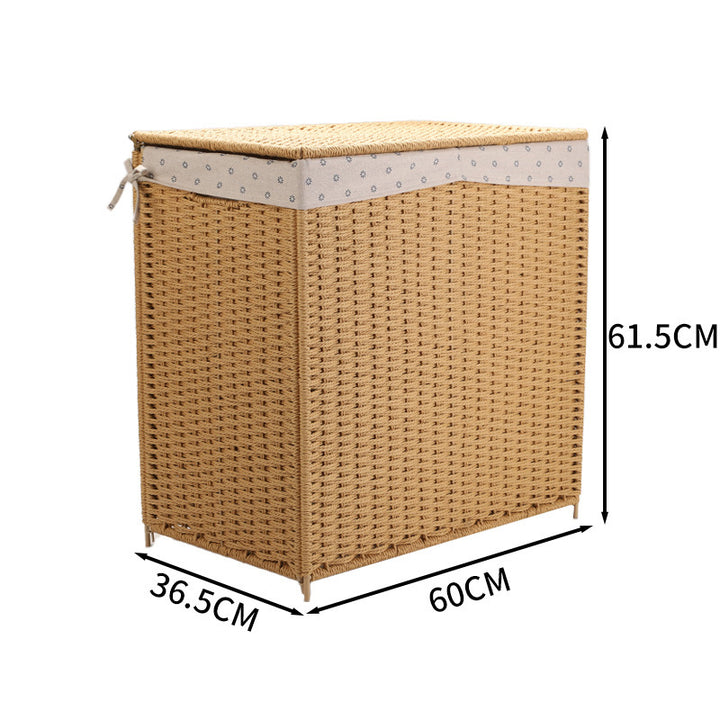 Handwoven Rectangular Storage Basket Kalsten