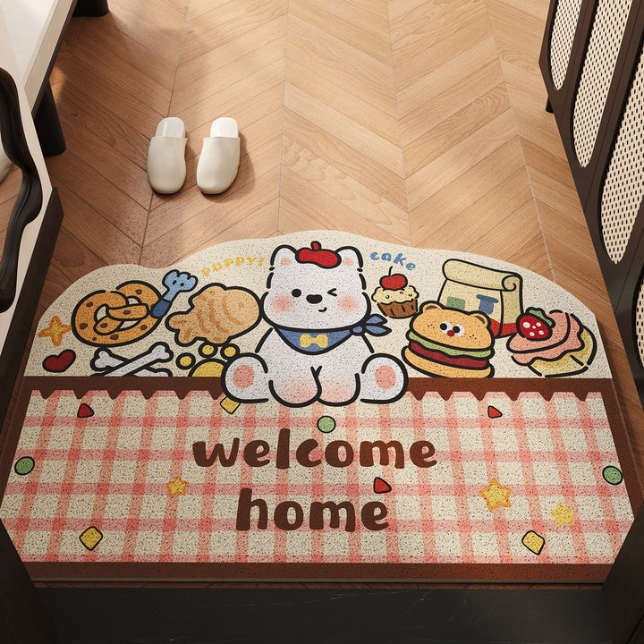 Cute Character Welcome Mat